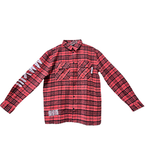 เสื้อเชิ้ตผ้าสักหลาดไซส์ใหญ่สำหรับผู้ชายเสื้อเชิ้ตลำลองหลากสีสำหรับนักธุรกิจชายผ้าคอตตอน100% ใส่สบาย - Product Image 1