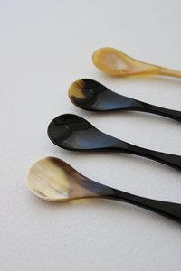 Cuillère à café en corne de buffle naturelle de qualité supérieure, pour la maison et la cuisine, cuillère de table, vente en tête, agate américaine - Product Image 4