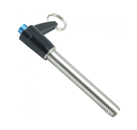 Goupille à bille standard à dégagement rapide, verrouillage positif, finition brillante, tête ronde, 18 mm de haut, fabriquée à Taïwan, marque OEM/ODM