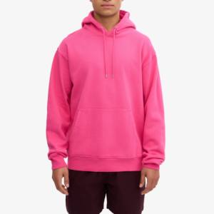 2025 ropa de calle de alta calidad para hombres Sudadera con capucha 100% algodón de talla grande para hombres Sudaderas con capucha en blanco para hombres - Product Image 1