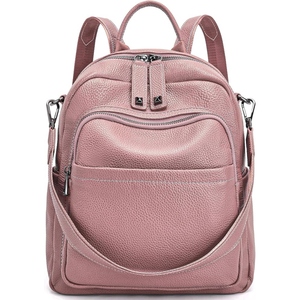 Sac à dos pour femmes de qualité supérieure en cuir de vache véritable, sac à bandoulière tendance pour le bureau, l'université et les voyages - Product Image 6
