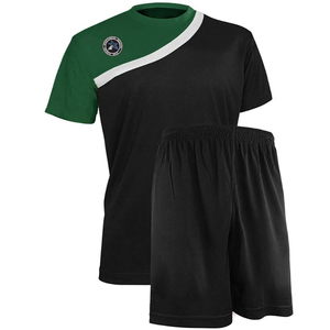 Maillots de football unisexes pour adultes de haute qualité, ensembles de maillots de football, couleurs/logos personnalisés, 100% polyester, fabriqués au Pakistan, entraînement d'équipe - Product Image 3
