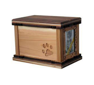 Handmade Modern American Style Wooden <b>Urn</b> Box for Cat and <b>Dog</b> Ashes Modern American Style Pet Funeral Burial Keepsake <b>Urns</b> - Product Image 1