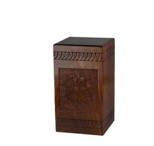Urna hecha a mano de palisandro para cenizas humanas, caja de madera personalizada para adultos, urna para mascotas para perros y gatos, hecha a mano - Product Image 6