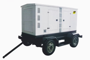 Générateur électrique diesel Cummins portable monté sur roues, disponible - Product Image 1