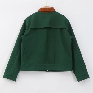 2025 chaquetas de talla grande a la moda, chaquetas cálidas de algodón para hombres, ropa de calle con cremallera para hombres, chaquetas informales de Hip Hop - Product Image 2