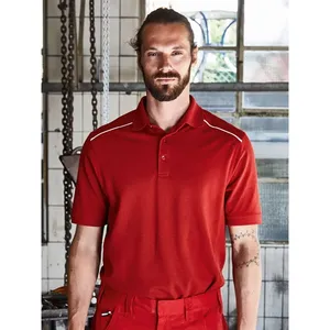 Chemises polo de travail personnalisées pour hommes pour la promotion de produits - Product Image 1