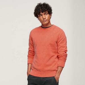 Sudadera Lavada de Etiqueta Privada, Gruesa, Bordada, con Patrón Sólido, de 400 a 600 GSM, Sudadera Casual de Invierno - Product Image 2