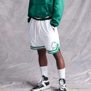 Pantalones Cortos Deportivos de Malla para Hombre, Personalizados al por Mayor, 100% Poliéster, Secado Rápido, Casuales, Cintura Media, Holgados, para Baloncesto, Running y Gimnasio - Product Image 6