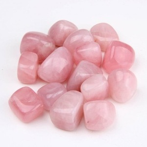 Cailloux de Quartz Rose, pierre de cristal, cristaux de pierres précieuses, pierres de galets pour la guérison Reiki - Product Image 1