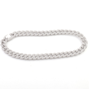 Dernière conception Chaîne cubaine Hip Hop pour homme en argent sterling 925, 15 mm, 18 pouces, Moissanite taille brillant, clarté VVS améliorée, pour mariage - Product Image 2