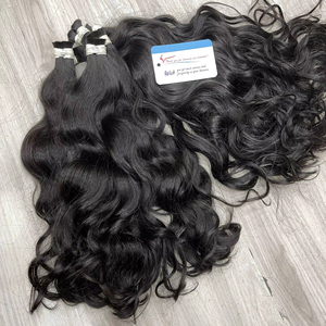 Paquete de Extensiones de Cabello Natural, Extensiones de Cabello Virgen 100% Natural Hechas en Vietnam, Alta Calidad - Product Image 1