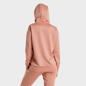 2025 nouveau personnalisé Logo100 % coton à manches longues polaire à capuche Logo personnalisable femmes sweats à capuche respirants - Product Image 3