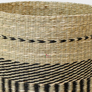 Artex Dong Thap Natural Seagrass Woven <b>Storage</b> <b>Baskets</b> Handmade <b>Wicker</b> Gift Boxes for Home and Office Organization - Product Image 3