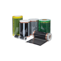 Película Calefactora PTC para Piso XiCA, Fabricada en Corea, Calefactor de Piso para Uso en Hoteles, Diseño Moderno, 110-230V, 60-400W/m, Eficiente Energéticamente