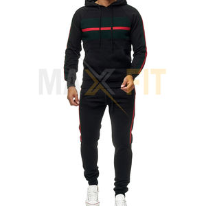 MAXFIT ENTERPRISES Plus Size Men'<b>s</b> Training Sweat <b>Suits</b> Set Custom Design Casual Wears for Street Jogging Winter Tracksuit - Product Image 3