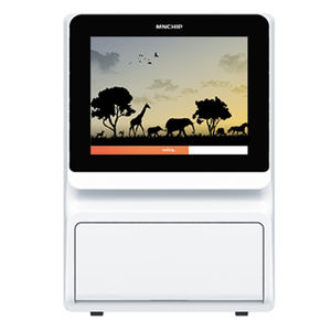 Analyseur de chimie sèche vétérinaire MNCHIP V5 Analyseur biochimique automatique portable POCT avec disque réactif - Product Image 3