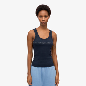 Débardeur en coton de qualité supérieure, respirant et à séchage rapide, débardeur en coton biologique pour femmes, débardeur sans manches pour femmes - Product Image 6