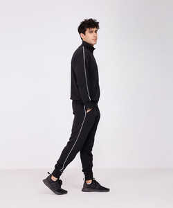 2025 nouveaux survêtements tendance pour hommes vêtements Logo personnalisé empilé pantalon survêtement ensembles jogging costumes avec conception personnalisée - Product Image 2