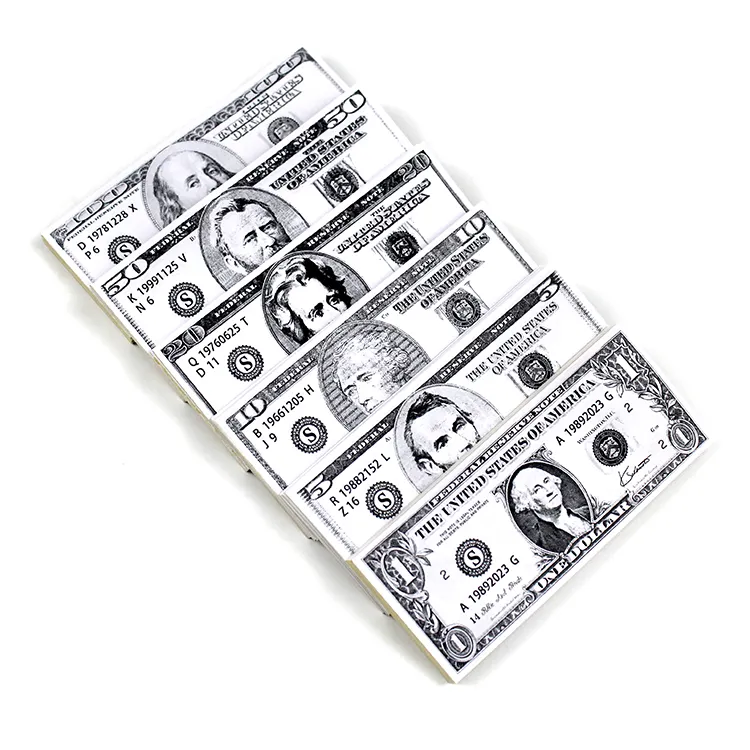 Novità per feste personalizzate USA 100 dollari americani banca antenato banconote da film USD Prop Money For Party Game
