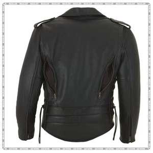 Customizable Men's Jacket Motorbike Leather Jacket Top Quality with Armors Riding Racing Motorcycle - Product Image 4