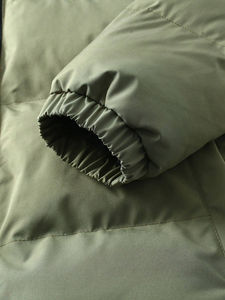 OEM Men's Lightweight Nylon Hooded Winter <b>Puffer</b> <b>Jacket</b> <b>Thin</b> Bubble Outerwear with Stand Collar for Outdoor Activities - Product Image 5