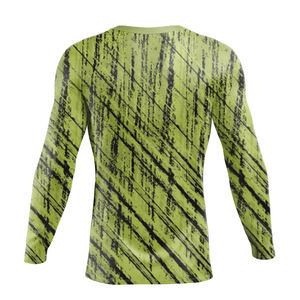 Camiseta de Compresión Personalizada de Manga Larga con Logotipo de Surf, MMA, BJJ, Sublimada, Transpirable, Protectora contra Erupciones - Product Image 2