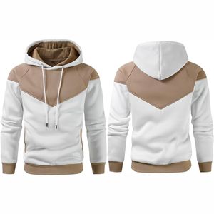 Sweat-shirts à capuche pour homme de haute qualité, unis, pour l'hiver, manches longues, imperméables, anti-boulochage, respirants, 100% coton, poids lourd - Product Image 1