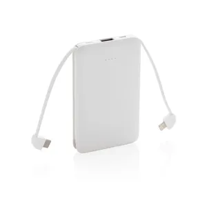 Powerbank Tascabile Personalizzato da 5.000mAh per Gadget Promozionali - Product Image 2