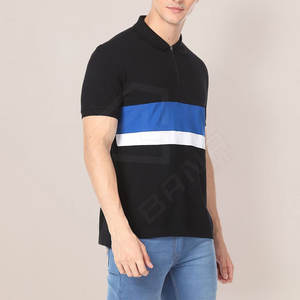 Ropa informal para hombre, camisetas polo de talla grande de algodón de alta calidad, transpirable a rayas, nuevo diseño de moda, camiseta Polo para hombre - Product Image 4