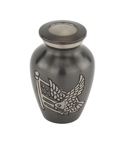 โกศทองเหลืองสำหรับผู้ใหญ่ขี้เถ้ากระดูกฌาปนกิจ - Product Image 2