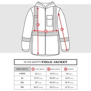 Veste longue de sécurité de qualité supérieure avec logo personnalisé impression broderie vêtements de travail réfléchissants haute visibilité fabricant d'usine OEM - Product Image 6