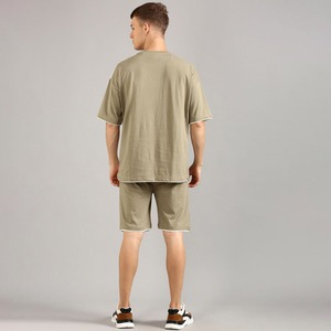 Conjunto de Pantalones Cortos Casuales Vintage de Alta Calidad para Hombre, Personalizados, a la Moda 2025, 100% Algodón, de Secado Rápido, Hechos a Medida, OEM - Product Image 4