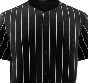 Ensemble d'uniformes de baseball d'équipe haut de gamme offrant un ajustement flexible, tissu respirant 100% polyester, confort de jeu personnalisable - Product Image 4