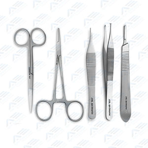 Étudiants en soins infirmiers Kits de points chirurgicaux Kit de suture Instrument médical Kit de pratique de suture pour étudiants en médecine - Product Image 3