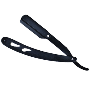 Maquinilla de afeitar recta profesional con cuchillas reemplazables, maquinilla de afeitar clásica para salón y herramientas de aseo personal - Product Image 4