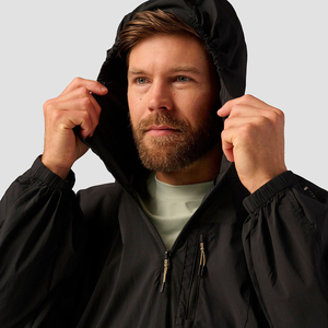 Custom Wholesale <b>Mens</b> Lightweight Waterproof Windbreaker <b>Jacket</b> <b>Pullover</b> Outdoor Sports Hooded Anorak Coat for <b>Men</b> Streetwear - Product Image 4