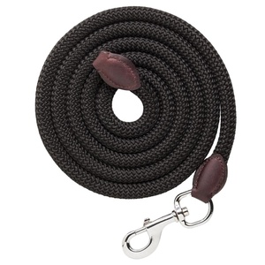 Cuerdas de plomo de cuero genuino para montar en caballo, cuerda larga y suave con gancho de latón, de algodón, para montar a caballo - Product Image 5