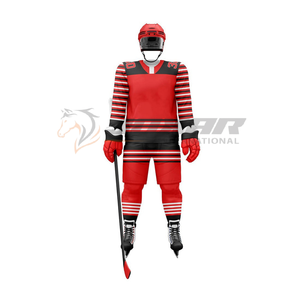 Kit d'uniforme de hockey de haute performance Couleurs d'équipe personnalisées disponibles Idéal pour les entraînements de tournois ou les jeux à bas prix - Product Image 1