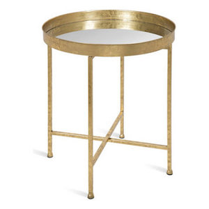 Aluminium Metal <b>Centre</b> Coffee <b>Table</b> Furniture Modern Luxury Nickel Polish Round Coffee <b>Table</b> For Home Hotel - Product Image 2