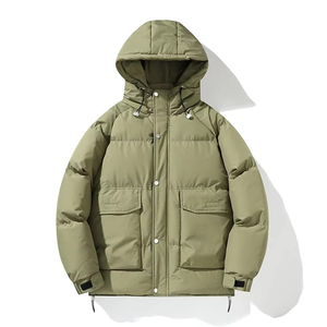 Custom Logo Bubble <b>Clothes</b> <b>Men</b> Streetwear Puffer Jacket Oversized Winter Thick <b>Warm</b> Puff <b>Men's</b> Jacket Winter Jackets <b>For</b> <b>Men's</b> - Product Image 5