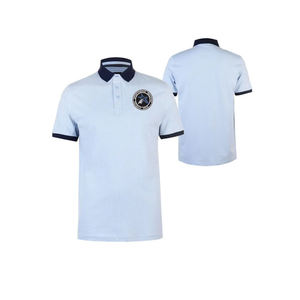 Polo de Golf para hombre, Camiseta deportiva de manga corta con logotipo personalizado, 100% algodón - Product Image 4