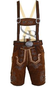 Lederhosen Personalizables para Hombre, Estilo Urbano, de Cuero Auténtico, Tradicionales Bávaros, para el Oktoberfest, Traje Tradicional Alemán - Product Image 2