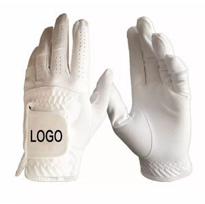 Gants de golf haut de gamme pour hommes, choix du golfeur droitier, en peau de mouton, marqueur de balle intégré, design respirant, adhérence Weathersof - Product Image 1