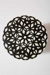 Table d'appoint en incrustation d'os avec incrustation d'os style artisan indien pour meubles de salon de chambre ou d'hôtel - Product Image 2