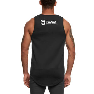 Débardeurs sans manches avec logo personnalisé pour hommes Débardeur de fitness en coton avec poche pour l'entraînement sportif Gilet d'entraînement décontracté - Product Image 6