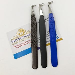 แหนบปลายไฟเบอร์สีดำ90องศาปรับแต่งได้อุปกรณ์เสริมความงามอย่างยั่งยืน - Product Image 5