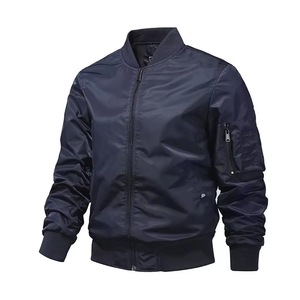 Latest Stylish Custom Size Men Bomber Jacket for Adults High Quality Best Material Men's Bomber Jackets For Man - Product Image 5