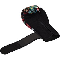 RECIENTE RCB 223 Premium Custom 14oz 16oz Metálico Cuero de vaca Dedo completo Sparring Guantes Cordones Muñeca Color Bordado Boxeo