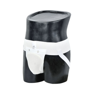 Men's Cotton <b>Athletic</b> <b>Supporter</b> Groin Guard Martial Arts Wear Medium Waist White Comfortable - Product Image 1